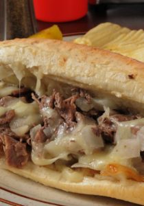 Bison Philly-Style Cheese Steaks
